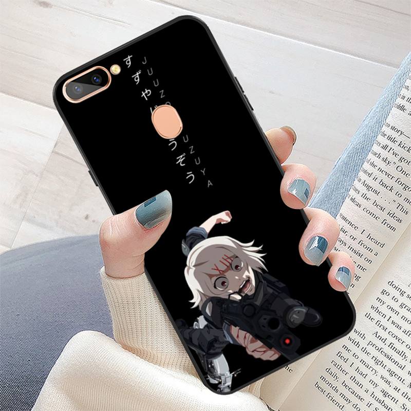 Anime JUUZOU SUZUYA Tokyo Ghouls etui na telefon Redmi 8 9 9A do Samsung J5 J6 Note9 do Huawei NOVA3E Mate20lite