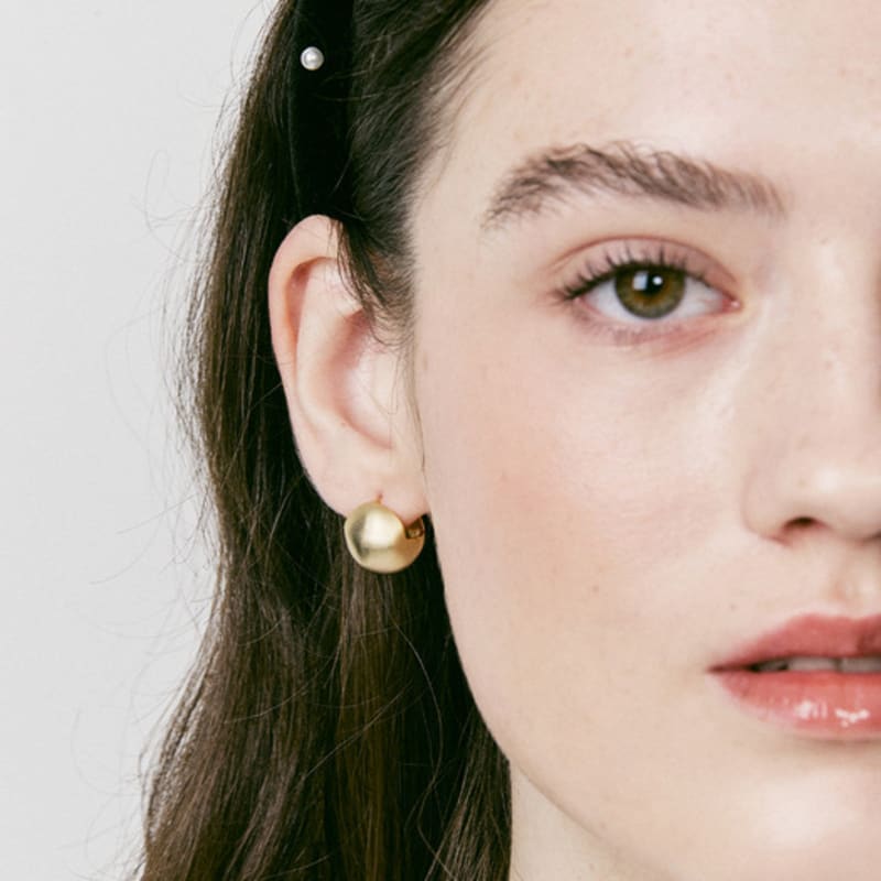 VINTAGE HOLLYWOOD One-touch Ball Earrings_Small_VH25NNEA102V