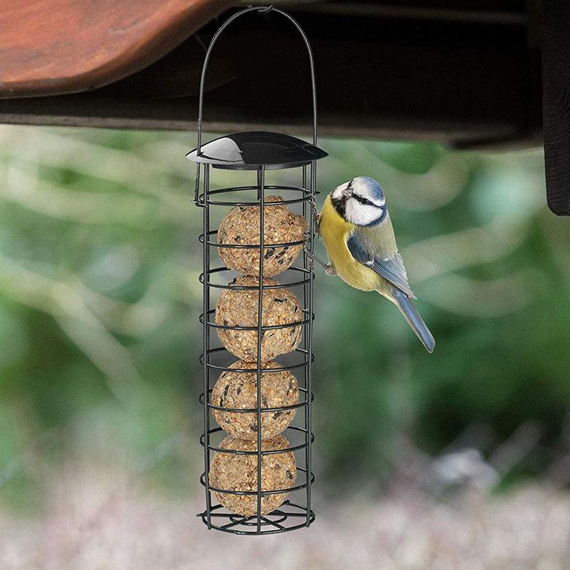 Hängendes Vogelfütterungswerkzeug, Gartenkoppel, Vogelfutterspender, Heimtierbedarf, Außendekoration, Wildvogelfutterspender, PVC-Rohr-Futterspender