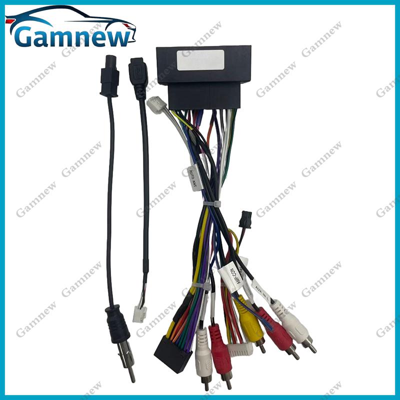 

Автомобильный 16-контактный адаптер жгута проводов Canbus Box Декодер Кабель питания Android Для Fiat Doblo 500 Ducato Egea Strada Toro Argo Cronos Only Cable