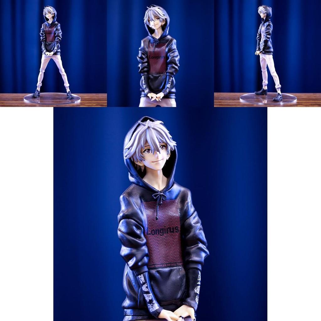 Stunning 24cm Evangelion Shikinami Asuka Langley Pvc Figure Collectible Model Toy