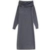 Fashion Style Winter New Women's Clothing Stylish Silm Easiest for Match Knitting Ruched Dress 3653005 809