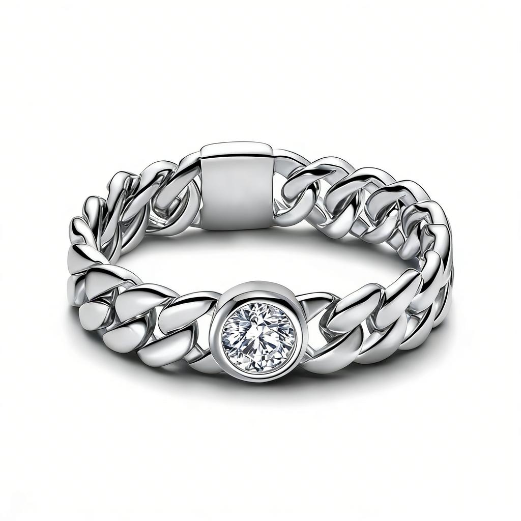 Luxury 925 Silver Heart-shaped Bow Flower Ring Fit Women's High-end Jewelry Parties Valentine's Day Gifts
