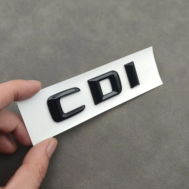 3D ABS Chrome Black Logo C220 Emblem Letters Car Trunk Badge For Mercedes-Benz W204 W205 C 220 C220 Sticker Accessories QU1