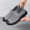 Men's Breathable Fly-Knit Slip-On Shoes - Lightweight, Casual & Comfortable for Driving