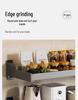 Punch-Free Kitchen Spice Rack: Wall-Mounted, Widened, Multifunctional Seasoning Storage Solution.