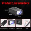 2PC Car Grile LED Light Pods Car Front Headlight 180W Motorcycle ATV UTV Projector Lens Car Fog Offroad 38000LM with Fan 10V-36V