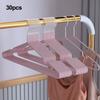 Metal Traceless No-slip Clothes Hangers, Durable Strong Clothes Racks, Household Space Saver For Organization Of Bedroom