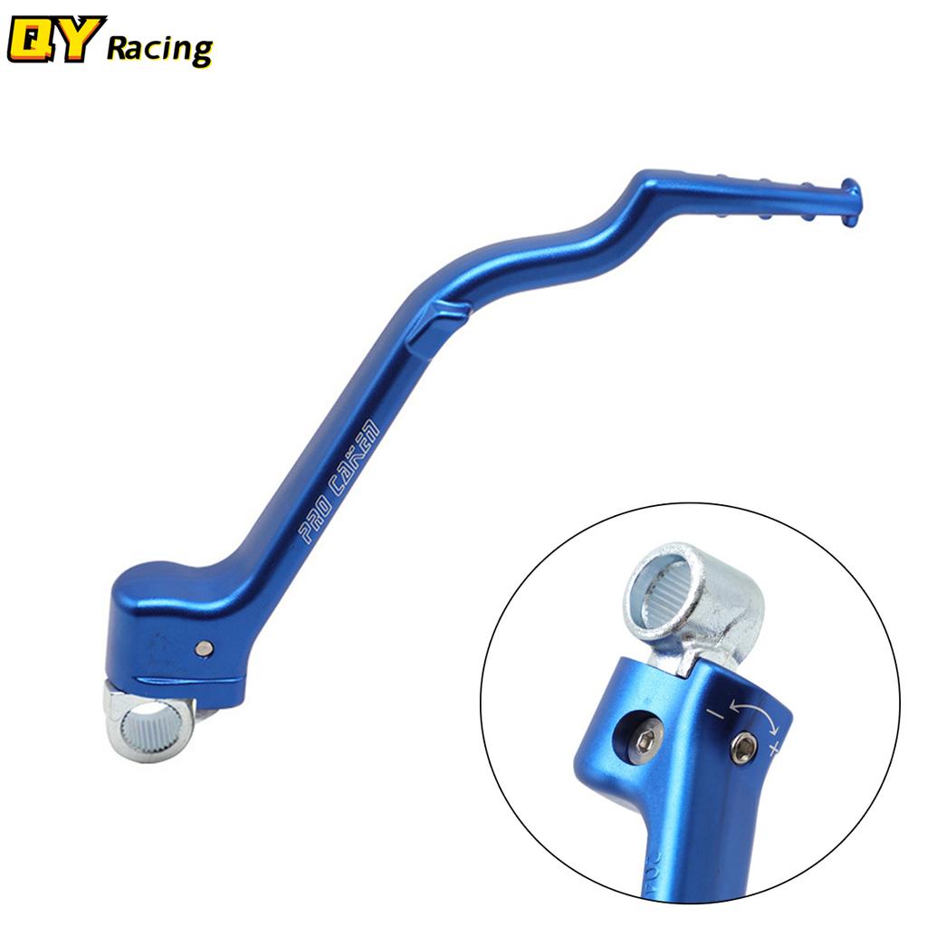 Motorcycle Aluminum Kick Start Starter Lever Pedal For YAMAHA YZ YZ250 YZ250X Pit Dirt Bike Motocross 2015 2016 2017