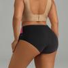 Milk Silk Fashion Contrasting Color Women'S Underwear Briefs High Waist Large Size Loose Underwear Briefs Women