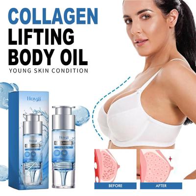 Olejek do pielęgnacji ciała Collagen Body Care naprawia zwiotczałe ciało, zmarszczki i linie szyi, ujędrnia, wygładza i zmiękcza