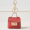 Portable Mini Bag Keychain Light Luxury Fashion Small Bag Pendant Solid Color Earphone Storage Bag Pendant Coin Purse Pendant