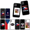 for Xiaomi Redmi 15C 15 A4 A5 9A 9T 10A 10C 9C NFC Note 11 9 8 10 Pro 8T Phone Cover Case Flag The Czech Republic