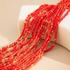 Fashionable Adjustable Length Necklace Beads Necklace Multilayer Jewelry Beads Bracelet Elegant Neckwear for Everyday