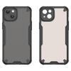 Armor Series For iPhone 15 Plus Case PC+TPU Semi-Transparent Frosted Finish Protective Phone Cover