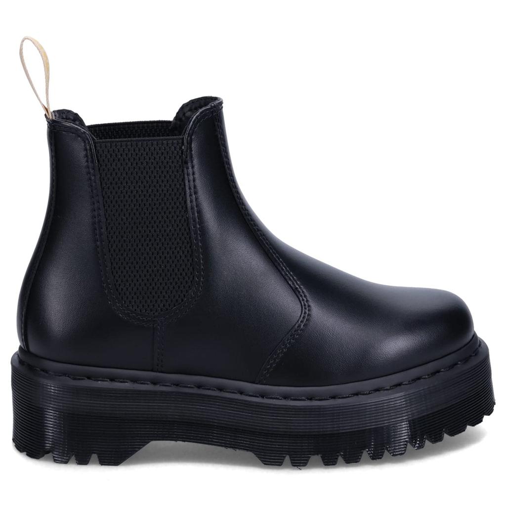Dr. Martens Chelsea Boots Side Gore Men Women Platform 2976 QUAD PLATFORM CHELSEA Black 27560001 BLACK 22.0 Cm