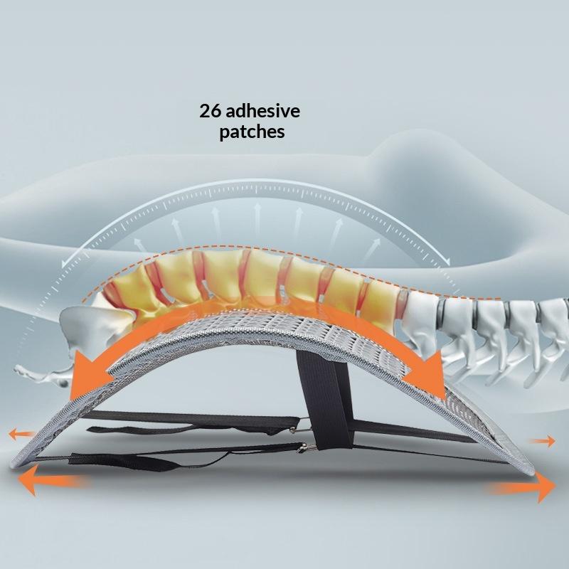 Car Seat Chair Back Cushion Ventilate Mesh Lumbar Back Brace Car Seat Chair Cushion Office Home Massage Back Cushion Universal