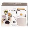 PEARL METAL Fesca HB-930 Enamel Kettle, 2.4L, White, Induction Compatible
