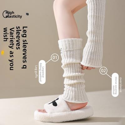 Women's Socks, Comfortable and Versatile, Women's Long Calf Socks, Warm for Autumn and Winter, Pile Socks