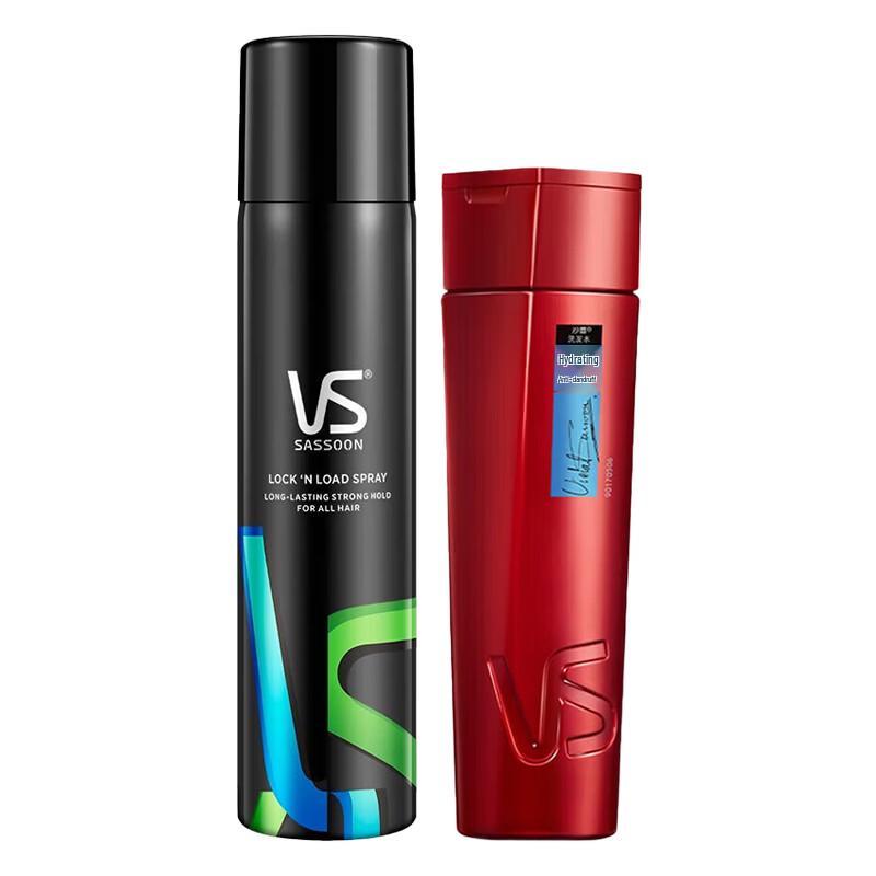 VS Anti-Dandruff Shampoo & Styling Spray Set