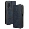 For TCL 50 SE PU Leather Phone Stand Case Retro Texture Stand Magnetic Phone Cover