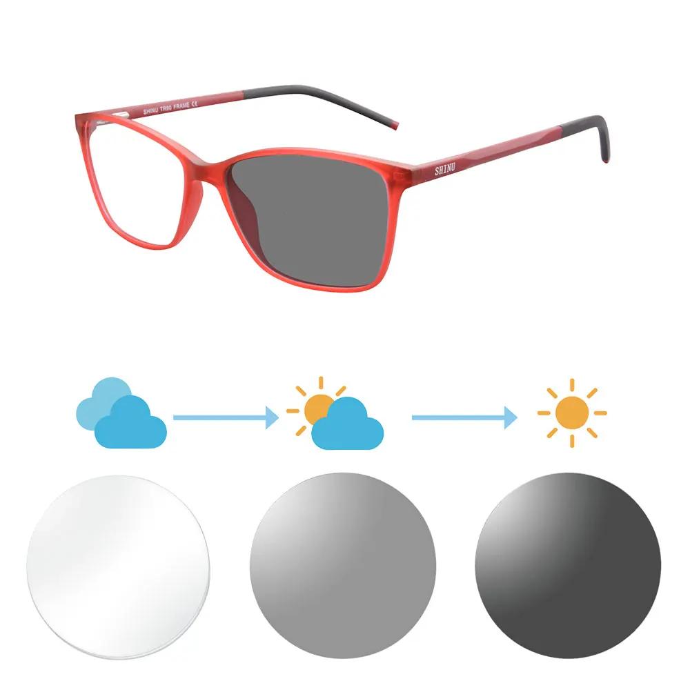 

Shinu Optical Frame With Minus Degree Women Glasses Small Size Shortsighted Glasses For Lady 0