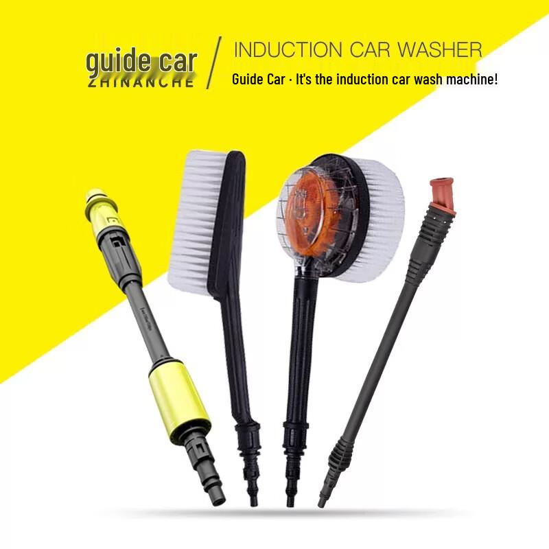 Zhinanche High-Pressure Car Washer Nozzle Set CN plug (adapter included)