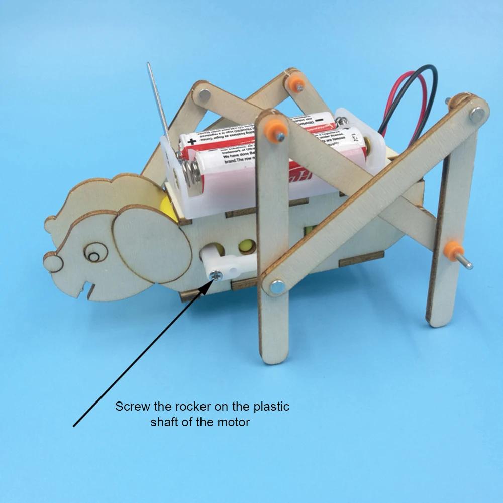 DIY Physical Scientific Experiments Circuit Kit ABS Electronic Components Children Educational Manual Toys Random Color
