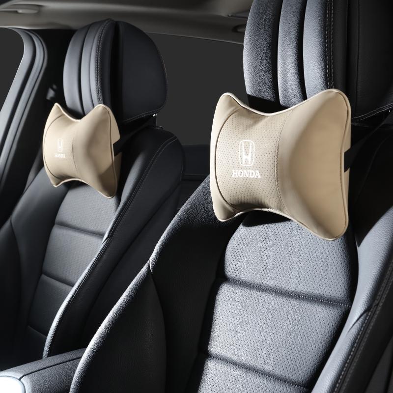 Honda Accord CR-V Civic Car Headrest & Lumbar Support Pillow Set