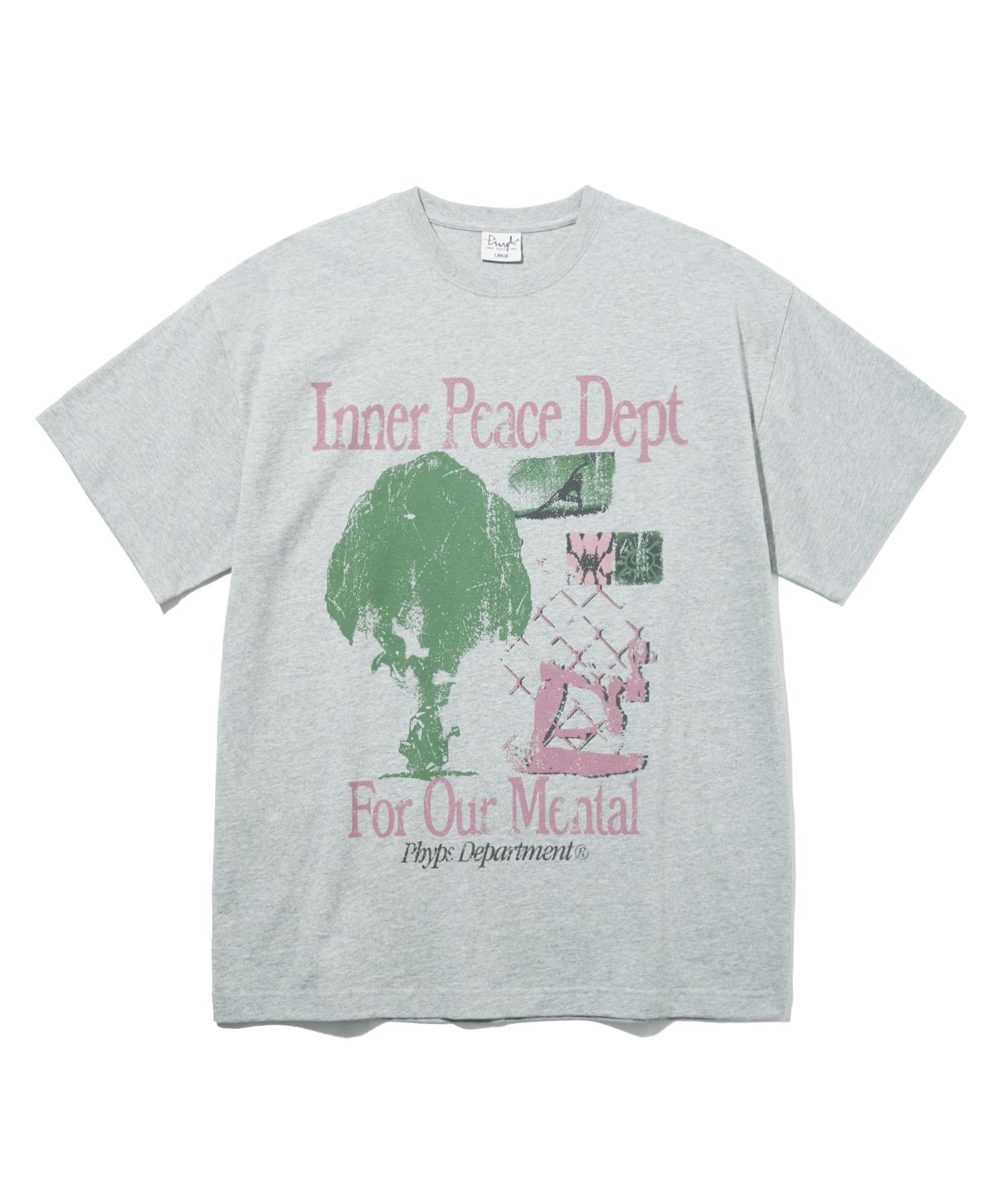 Physical Department Broccoli Short Sleeve T-Shirt_Melange L