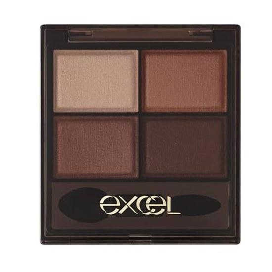 Excel Skinny Rich Shadow N SK05 Apricot Brown Palette Eyeshadow Renewal