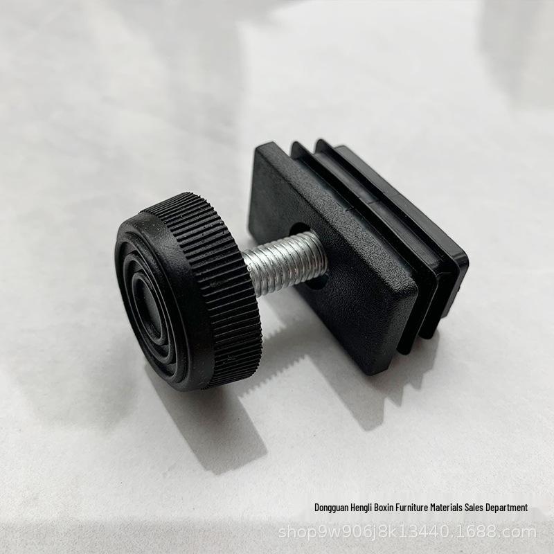 M8 Adjustable Table Leg Foot Pad with Height Adjustment Screw