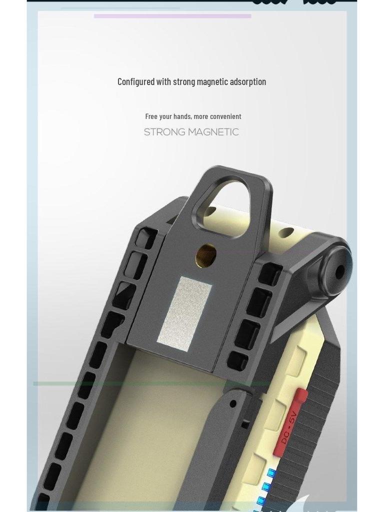 Magnetic LED Work Light with Strong Magnet, Long Battery Life, and Outdoor Charging for Car Repair.