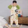 100% Cotton Kids Pajama Set One-Piece Sleepwear Boys Girls Toddler To Teen Warm Lightweight Nightwear