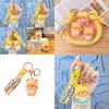 Cute Cartoon Angel And Apron Butter Bear Doll Pendant Keychain For Party Decorations And Travel Souvenirs