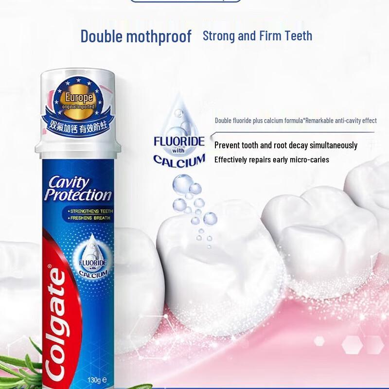 Colgate Pump Zahnpasta Karies-Schutz & Frischer Atem Set