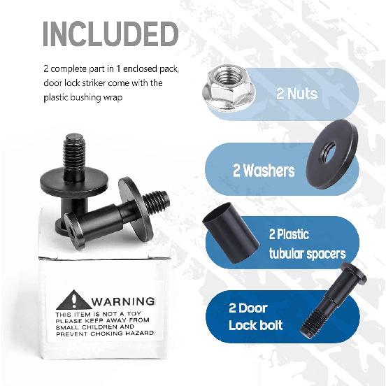 38427 Tailgate Striker Bolt Compatible With GMC Chevy Silverado 1500 2500 3500 Escalade Avalanche Sierra Tailgate Latch Accessories Replace 11570162