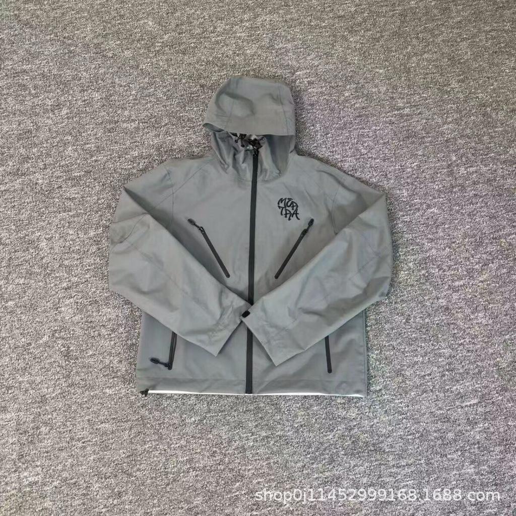 Unisex 2025 Winter Waterproof Jacket with Water-Soluble Hard Shell Pattern