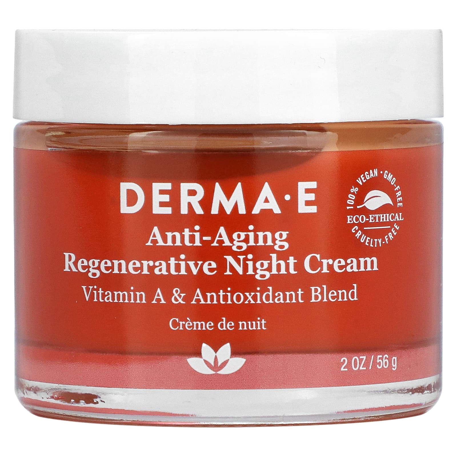 

DERMA E, омолаживающий регенерирующий ночной крем, 56(2oz)