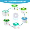 12Pcs Replacement Filter For Pet Drinking Fountain Water Dispenser Activated Carbon Replaced Filters Dog Cat Accessories