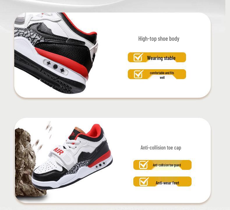 Sneakers Basse Casual Impermeabili in Pelle da Ragazzo Autunno 2025