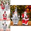 Charming Resin Santa Claus Figurine For Joyful Christmas Celebration And Festivities