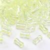 4x8mm Shiny Transparent Bamboo Beads Glass Cylindrical Beads Can Be Used For DIY Jewelry Making Necklace Bracelet