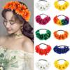 Kranz Haarband Ungiftig Sonnenblume Elastisches Stirnband Böhmische Haaraccessoires Künstliches Gänseblümchen Blumen Stirnband