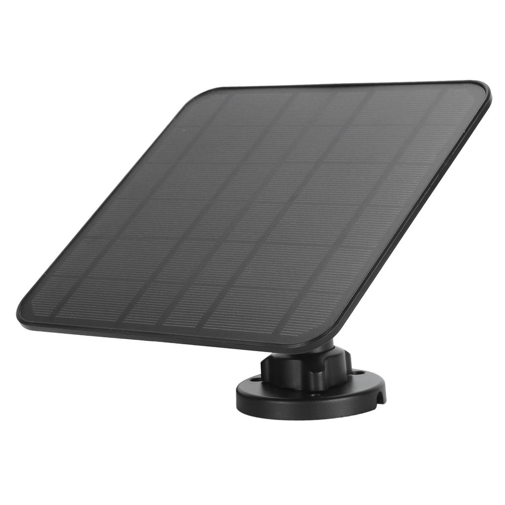 12W Solární panel pro zvonek IP66 Vodotěsný 360 Stupňů Nastavitelný Držák Kamera Solární panel