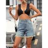 New Women's High Waist Denim Shorts, Loose Fit Casual Jeans Shorts with Slimming Effect for Summer Trendy Wear