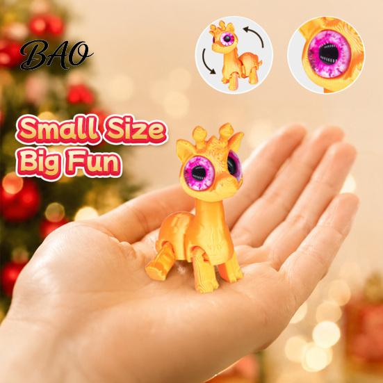 Winter Holiday Activities 3D Printed Animal Advent Calendar, 24-Day Dinosaur Ocean Land Fun Interactive Toys for Kids Figure Countdown Set, Christmas