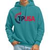 Men's Raglan Long Sleeve Hooded Sweatshirt