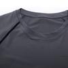 Herren Fitness Muskelshirt Rundhals Eng Anliegend Sportliches T-Shirt Atmungsaktives Formendes T-Shirt