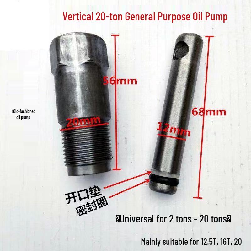 Kit de Reparo Universal para Macaco Hidráulico de Carro com Êmbolo da Bomba de Óleo, Cilindro da Bomba de Ar e Acessórios de Vedação à Prova de Poeira
